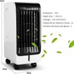 GIANTEX Climatiseur Mobile 4 en 1 Télécommandé – Image 3