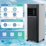 Climatiseur Mobile 7000BTU 4 en 1 R290 COSTWAY – Image 4