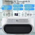 5 en 1 Climatiseur Mobile Wifi 14000BTU – Image 4