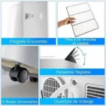 5 en 1 Climatiseur Mobile Wifi 14000BTU – Image 3